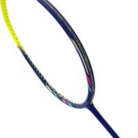 Composite de Haute Qualité Badminton Raquette Professionnel En Fiber De Carbone Raquette De Badminton avec Exclusif Anti-rayures Design