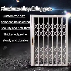 Porte coulissante en aluminium Foshan QiFan, design moderne, sécurité et antivol, bien scellée - Product Image 4