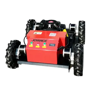 Joyance Robot tondeuse à gazon avec 4 roues Mini tondeuse à gazon télécommandée à essence de haute qualité