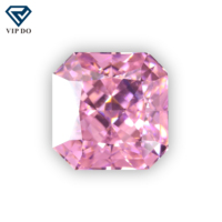 7A-Qualität Quadratisch Geschnittene Crushed-Ice-Cut Mehrfarbige Hochkarätige Diamanten Lose Edelsteine Synthetischer Kubischer Zirkonia CZ-Diamanten