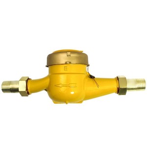 Compteur d'eau multi-jets DN15 en cuivre anti-goutte pour usage domestique, eau froide, connexion filetée 4 points 6 points - Product Image 2