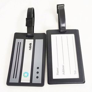 Etiquetas Personalizadas al por Mayor para Equipaje/Bolsos de Viaje, con Logotipo 3D, de Goma Suave, con Hebilla de Plástico - Product Image 2