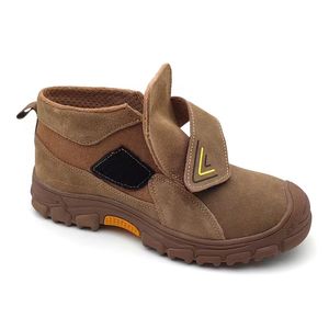 चीन ब्रांड फैशन स्नीकर सुरक्षा जूते कैजुअल इस्टेल पैर की पर्ची प्रतिरोधी नो लैकअप पुरुषों के लिए बूट - Product Image 4