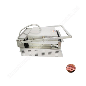 เตาย่างแก๊สไฟฟ้าเครื่องย่างกุ้ง2แผ่น nonstick - Product Image 4