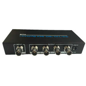 SDI 1 Entrada y 4 Salidas 1x4 1080P Compatible con SD/HD/3G, Admite Todos los Formatos de Señal SDI, Incluido 3G-SDI para Uso Profesional - Product Image 3