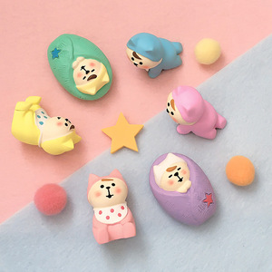 Miniatura <span class=keywords><strong>de</strong></span> Diorama Estilo Japonés, Gato Bebé Zakka, Regalo <span class=keywords><strong>de</strong></span> Boda, San Valentín, Decoración para Pastel, Coche, Manualidades <span class=keywords><strong>de</strong></span> Resina, Pequeños Adornos - Product Image 1