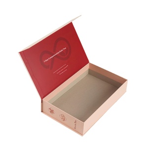 Custom Luxury Magnetic Hard Paper <b>Gift</b> <b>Boxes</b> for Cosmetics & Bird's Nest, Book-Style Flip Lid Design - Product Image 3