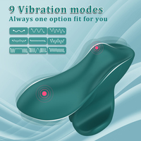 2025 Meistverkaufter Lebensmittelechter Silikon-Fingervibrator mit 9-Gang-Vibration & 100% Wasserdichtes Erwachsenen-Sexspielzeug für Paare