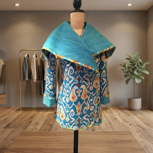 Kimono réversible pour femme, veste indienne, nouvelle collection - Product Image 2