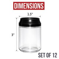 Mini pot de rangement en plastique en forme de canette de soda, motifs variés avec couvercle, petit récipient pour bonbons, cadeaux de fête, loisirs créatifs DIY