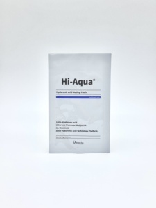 Masque en feuille fondant à l'acide hyaluronique pur de marque coréenne, application facile, pour le traitement de la peau des joues et une hydratation intense - Product Image 5