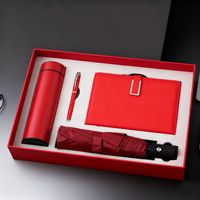 Cadeau d'entreprise promotionnel en gros, cadeau d'entreprise personnalisé, carnet en cuir relié rigide avec fermeture magnétique A5, stylo, bouteille d'eau