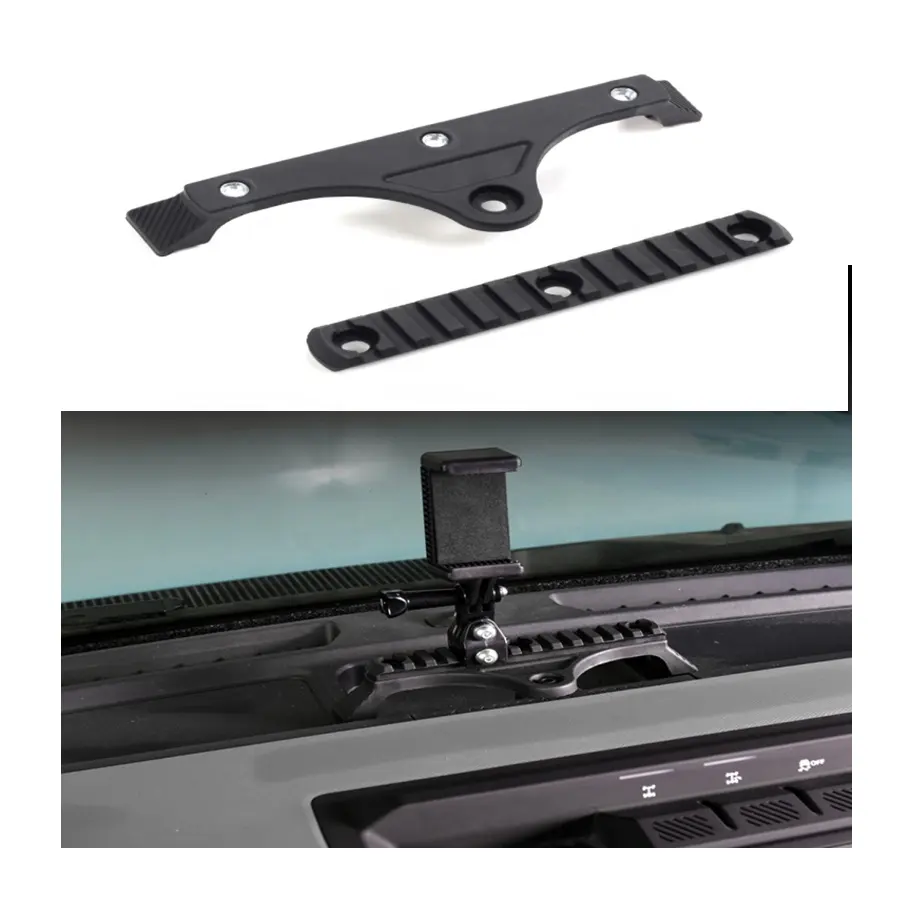 Dashboard Slider Phone Mobile Holder For Ford Bronco Car Accessories