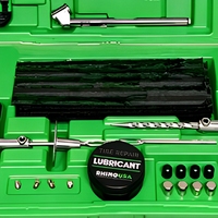 Kit de réparation de pneus portable, gonfleur automatique sans tuyau, outil de réparation de pneus pour voiture, moto, vélo