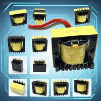 Transformateur de puissance monophasé haute fréquence à bobinage en cuivre EC5457 de haute qualité, bobine 100V à 240V