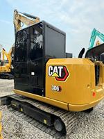 Le Japon a utilisé la mini excavatrice CAT 306E 5 tonnes 6 tonnes pelleteuse d'occasion petite excavatrice Cat 306E2 305.5E 305E en vente avec EPA