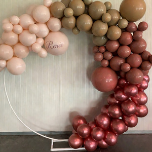 Arco de Casamento em Metal Dourado de 2m, Suporte Floral Ajustável e Durável para Decoração de Eventos e Festas de Aniversário - Product Image 3