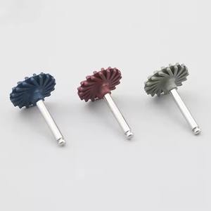 6 pièces/boîte Kit <span class=keywords><strong>Composite</strong></span> de polissage dentaire Kit de disque de polissage en résine dents <span class=keywords><strong>Flex</strong></span> brosse en spirale fraise polisseuse en caoutchouc dentaire - Product Image 4