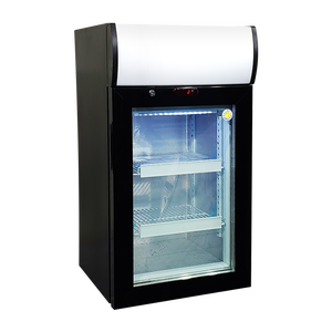 Meisda SD50B <span class=keywords><strong>50L</strong></span> Mini bar Vitrine réfrigérée Petite vitrine pour glaces et sucettes glacées - Product Image 5