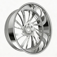 Rines Forjados de Aleación de Aluminio Personalizados SL 20x14 22x12 26x16 28x14, 2 Piezas, 6X135 6X139.7, con Tapa Central Flotante para Jeep Gladiator