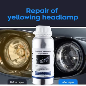 <span class=keywords><strong>Kit</strong></span> de Restauration de Phares de Voiture 200ml - Liquide Polissant Rénovateur pour Phares, Polymère Chimique pour Polissage de Phares - Product Image 2