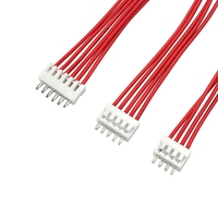 Kabel Harness Produksi Kustom Konektor JST SH GH ZH PH EH XH VH 1.0 1.25 1.5 2.0 2.5mm Pitch 2/3/4/5/6/7/8/10 Kabel Penghubung