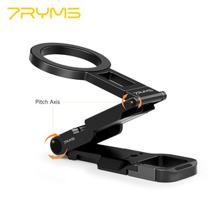 7RYMS 7RIG T2(Black) Waterproof Flexible Magnetic <b>Phone</b> Tripod with Wireless Remote Adjustable Height & Portable for Desk Use - Product Image 6