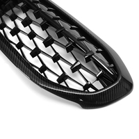 Grille avant en fibre de carbone de style diamant, ajustement parfait pour BMW Série 3 G20 M340i M330i Pre-LCI 2019-2022, grille avant G20