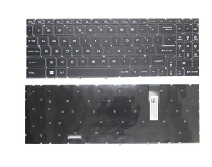 Nuevo teclado US SP GR para <span class=keywords><strong>MSI</strong></span> GF66 MS-1582 GF76 GL76 <span class=keywords><strong>GL66</strong></span> MS-17L1 MS-17H3 retroiluminado en rojo - Product Image 2