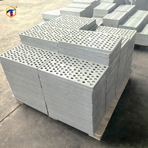 ASTM f2656 Heavy Duty sàn công nghiệp rãnh hệ thống cống sợi thủy tinh gia cố nhựa (FRP) với cắt dịch vụ chế biến - Product Image 5