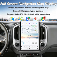 Écran vertical de 14,5 pouces, Carplay sans fil, Android Auto pour Chevrolet Colorado GMC Canyon 2014-2018, autoradio, navigation GPS, DSP