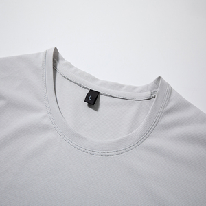 Camiseta Básica de Cuello Redondo para Hombre, Corte Clásico, Manga Corta, Ajuste Regular, Suave, Ligera, de Color Sólido, para el Día a Día - Product Image 2
