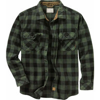 Benutzer definierte New Fashion Heavyweight Langarm Button Up Pocket Insert Scoop Bottom Herren Flanell Shirt