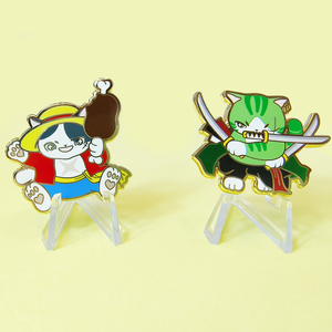 Hot Bán Khuyến Mại Tùy Chỉnh Phim Hoạt Hình Phim Hoạt Hình Nhân Vật Vàng Mạ Kim Loại Pins Dễ Thương Động Vật Cứng Ve Áo Men <span class=keywords><strong>Pin</strong></span> - Product Image 3