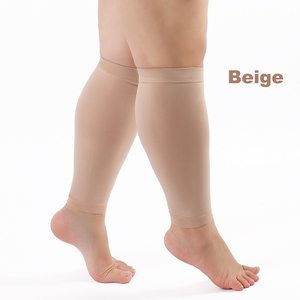 Manchons de compression pour mollets sur mesure, tailles S-7XL, à compression graduée 20-30 mmHg, <span class=keywords><strong>anti</strong></span>-varices, réduisent la fatigue des jambes - Product Image 4