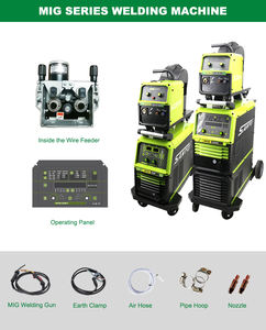 เครื่องเชื่อมซันยู MIG พัลส์ รุ่น MIG-250PM เครื่องเชื่อม <span class=keywords><strong>CO2</strong></span> MIG ARC สำหรับงานเชื่อม - Product Image 3