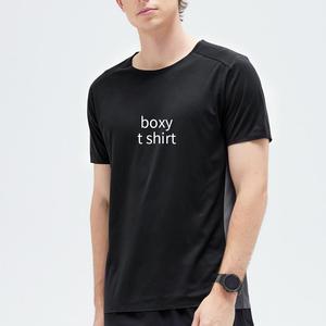 T-shirts de sport d'été en gros, respirants, à séchage rapide, col rond, manches courtes pour hommes - Product Image 1