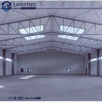 Venta al por Mayor de Almacenes de Estructura de Acero Prefabricada de Gran Envergadura, Hangares para Aviones, Soldadura para Talleres de Acero, Precios Económicos