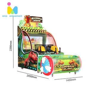 Máquina de Videojuegos Arcade de Disparos con Monedas de 42 Pulgadas para 2 Jugadores, Isla de los Dinosaurios, para Centros de Arcade - Product Image 1