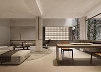 Villa moderne de luxe japonaise de haute qualité, design 3D, fourniture directe d'usine, designs personnalisés écologiques, salon, chambre à coucher