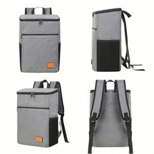 Bolsa Térmica Aislada a Prueba de Fugas para Entrega de Alimentos, Bolsa de Picnic Grande, Mochila Térmica para Almuerzo, Bolsa Refrigerante Suave de Oxford - Product Image 2