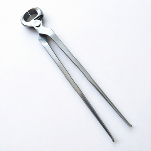 Pinza para pezuñas veterinaria de acero inoxidable, pinzas metálicas largas y reutilizables para ganado y animales - Product Image 1