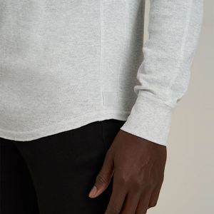 Chemise thermique pour homme à manches longues en polyester/coton, séchage rapide, écologique, couche de base pour l'hiver par temps froid - Product Image 5