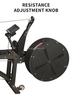 DGZ-9624 Rameur d'intérieur commercial en fer, machine de cardio-training, dynamomètre de rame, ergomètre compact pour kayak professionnel