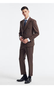 <span class=keywords><strong>Abito</strong></span> da sposa stile chiaro di lusso di fascia alta <span class=keywords><strong>marrone</strong></span> <span class=keywords><strong>abito</strong></span> da <span class=keywords><strong>uomo</strong></span> Casual <span class=keywords><strong>abito</strong></span> da sposa sposo <span class=keywords><strong>abito</strong></span> professionale da <span class=keywords><strong>uomo</strong></span> - Product Image 6