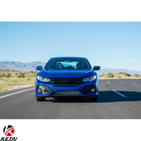 Calandre de pare-chocs avant de voiture en matériau ABS de Style SI pour HONDA CIVIC 2016 +, offre spéciale 2016
