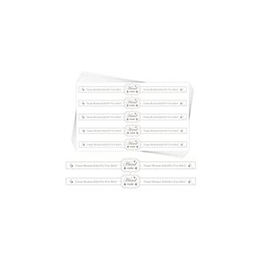 Food Retail Package Seal <b>Stickers</b> 9x1 Inch Safe Secure Tamper Proof Labels for Freshness Labels for Handmade Crafted Baking - Product Image 1