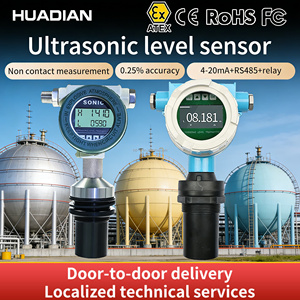 Ультразвуковой датчик уровня воды с ЖК-дисплеем RS232/RS485 для резервуаров, бесконтактный уровнемер для хранения воды, ультразвуковой датчик уровня для твердых тел - Product Image 6