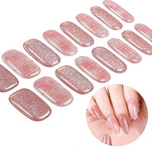 สติ๊กเกอร์ติดเ<span class=keywords><strong>ล</strong></span>็บเจ<span class=keywords><strong>ล</strong></span><span class=keywords><strong>ล</strong></span>ายตาแมวแบบใหม่ ขนาดเล็ก 16 ชิ้น <span class=keywords><strong>ล</strong></span>ายผีเสื้อ <span class=keywords><strong>ล</strong></span>ายสก็อต แบบอบครึ่งหนึ่ง สำหรับตกแต่งเล็บด้วยแสงยูวี ปลอดสารพิษ ติดเองได้ - Product Image 4