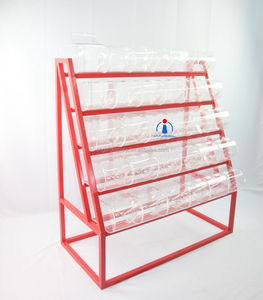 Iangel Candy rack display with acrylic bin and scoop